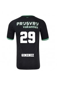 Fotbalové Dres Feyenoord Santiago Gimenez #29 Venkovní Oblečení 2024-25 Krátký Rukáv